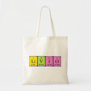 Livio Periodenname Totbeutel Tragetasche