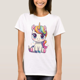 LIVIYA - Rainbow Unicorn T-Shirt