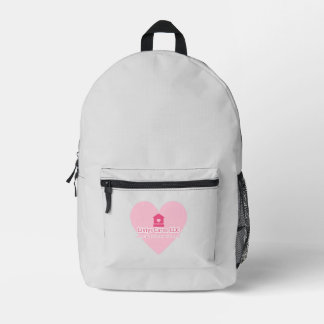 Liviys Cares Logo Bedruckter Rucksack