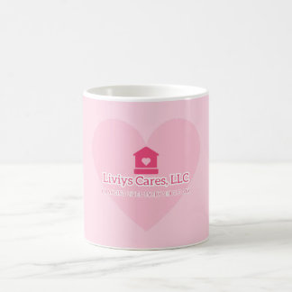 Liviys Cares Logo Kaffeetasse