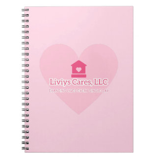 Liviys Cares Logo Notizblock