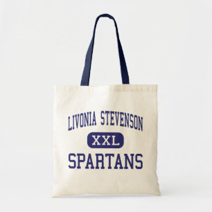 Livonia Stevenson - Spartans - hoch - Livonia Tragetasche