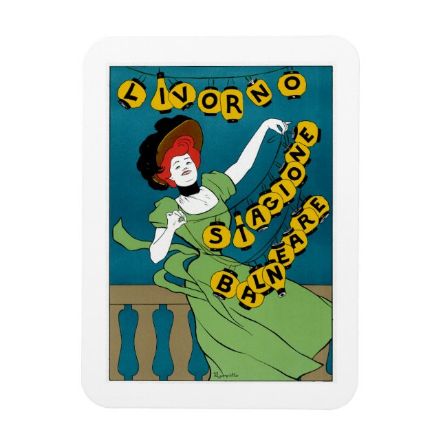Livorno ~ Stagione Balneare Magnet (Vertikal)