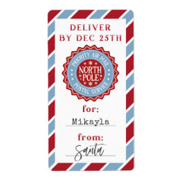 Livraison spéciale de Noël de Père Noël Sticker ca