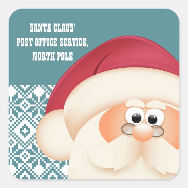 Livraison spéciale du Sticker de Noël du Pôle Nord (Devant)