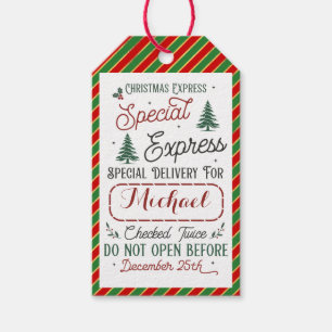 Livraison spéciale Étiquettes de cadeaux du Père