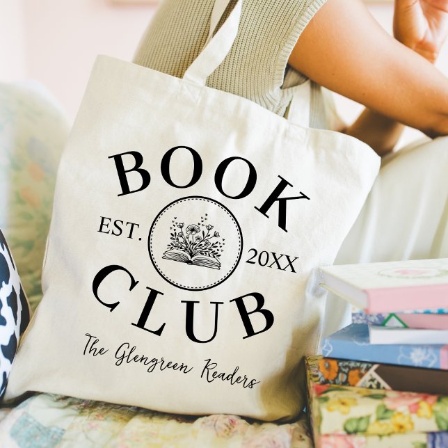 Livre Club Cadeau Lecteurs Personnalisés Sac fourr (Créateur téléchargé)