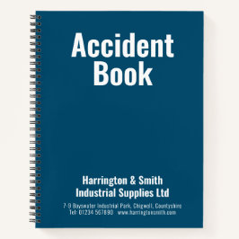 Livre d'accidents pour les entreprises