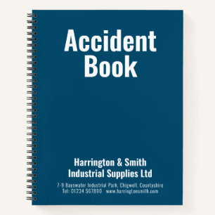 Livre d'accidents pour les entreprises