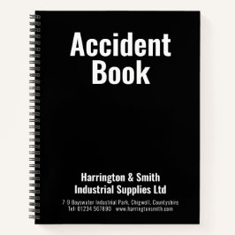 Livre d'accidents pour les entreprises