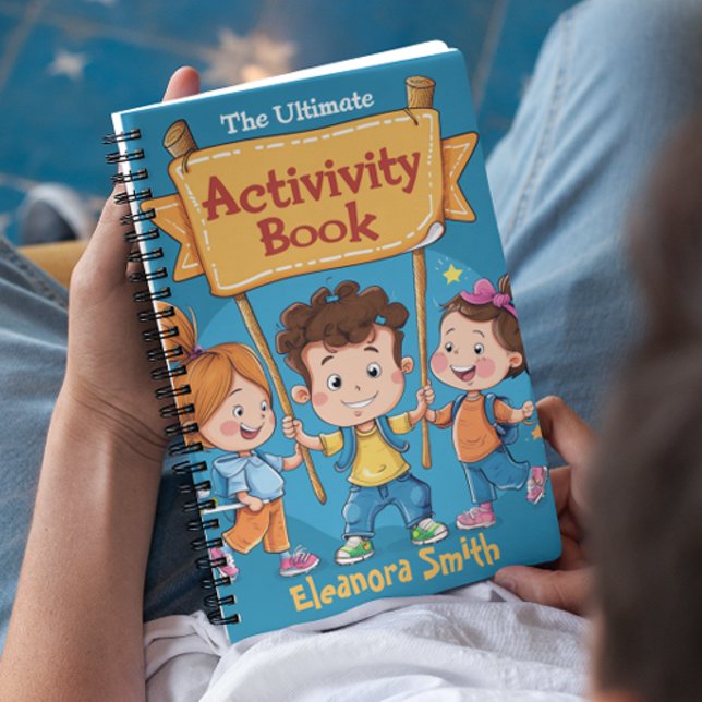 Livre d'activités pour enfants I Cahier à spirale  (Créateur téléchargé)