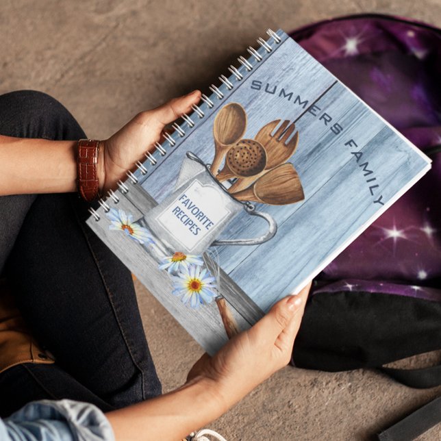 Livre d'Aquarelle Recettes Ustensiles Bois Faisy (Créateur téléchargé)