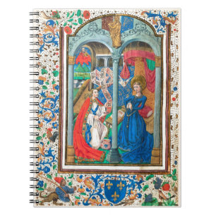 Livre d'art de manuscrit lumineux des heures SR001