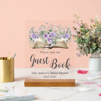 Livre de chapitre de fleurs de lilas violet Livre 