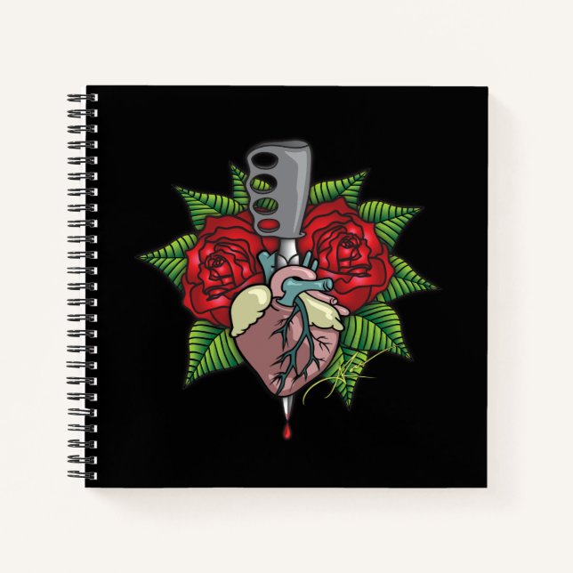 Livre de croquis d'art tatouage (Devant)