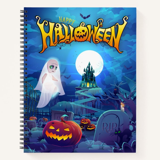 Livre de croquis de château hanté (Devant)