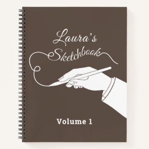 Livre de croquis personnalisé