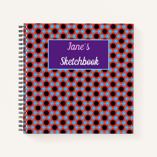 Livre de croquis personnalisé (Devant)