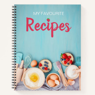 Livre de cueillette de recettes vierges à écrire