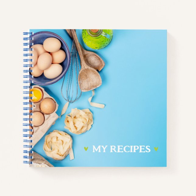 Livre de cueillette de recettes vierges à écrire (Devant)