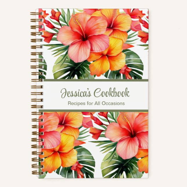 Livre de cuisine personnalisé Carnet Recettes de f (Recto)