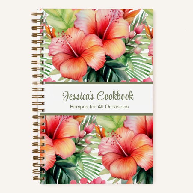 Livre de cuisine personnalisé Carnet Recettes de f (Recto)