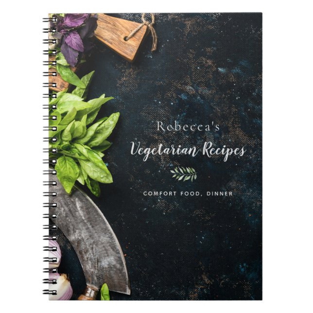Livre de cuisine rustique recettes végétariennes d (Devant)