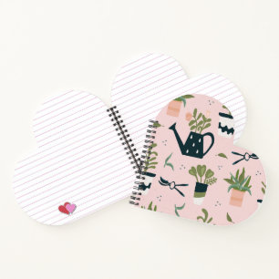 Livre de jardinage rose fantaisiste pour garder vo