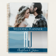 Livre de mariage Photo Bleu