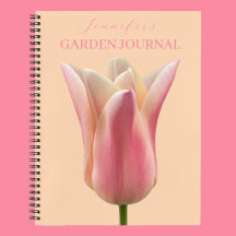 Livre de planification de jardin de fleurs de tuli