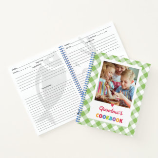 Livre de recettes de grand-mère PERSONNALISÉ (AJOU
