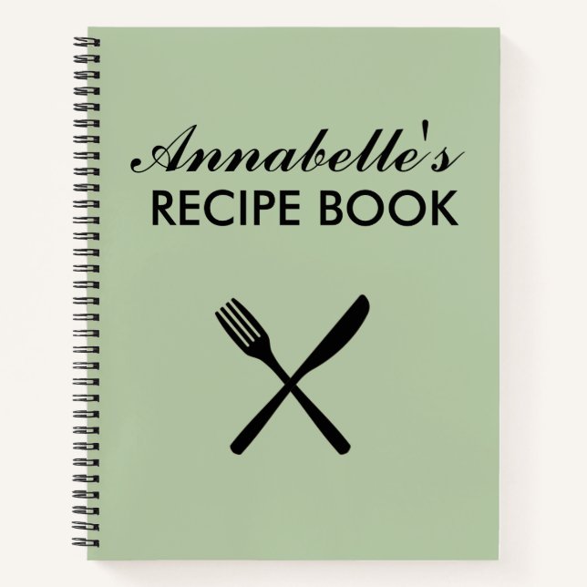 Livre de recettes de la famille personnelle Sage G (Devant)