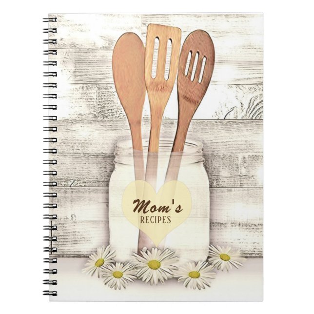 Livre de recettes de mamans personnalisées (Devant)