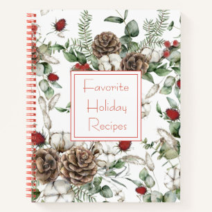 Livre de recettes de Noël