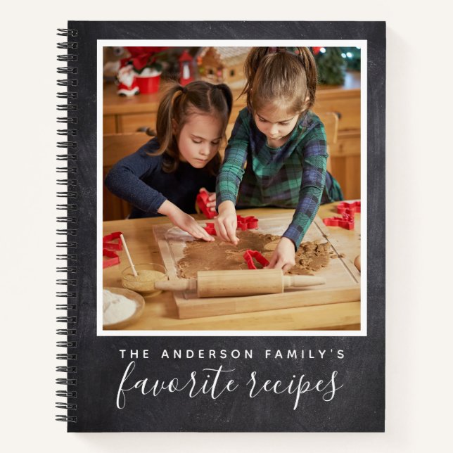 Livre de recettes de photos favoris de la famille (Devant)