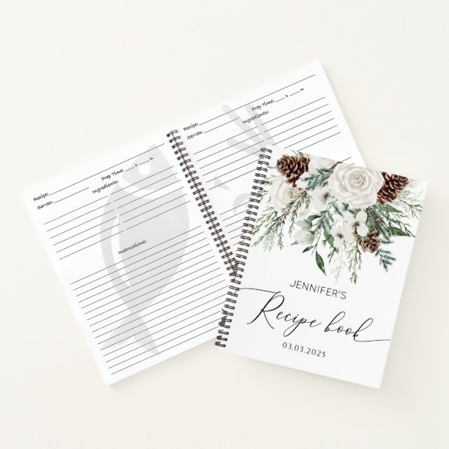 Livre de recettes élégant et persistant pour Baby  (Intérieur)