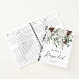 Livre de recettes élégant et persistant pour la do