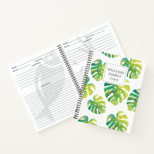 Livre de recettes familiales personnalisées Monst