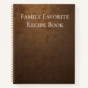 Livre de recettes favorites de la famille