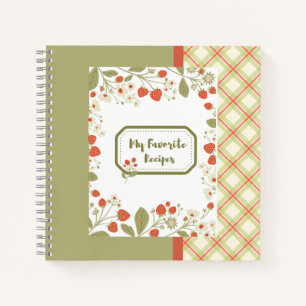 Livre de recettes fraises