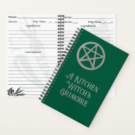 Livre de recettes Grimoire Blank de la sorcière de
