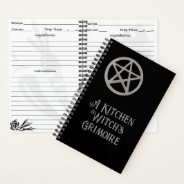 Livre de recettes Grimoire Blank de la sorcière de