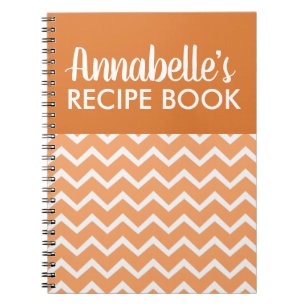 Livre de recettes Orange Modern Family Cuisine