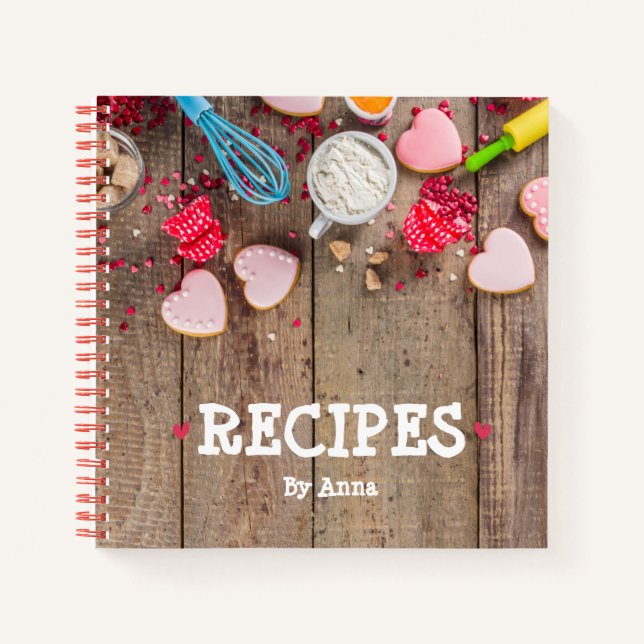 Livre de recettes personnalisé (Devant)