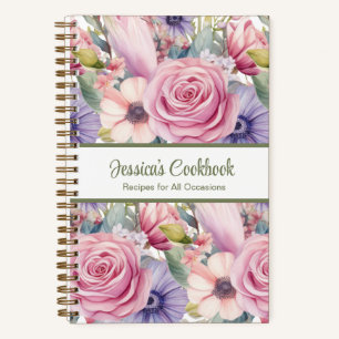 Livre de recettes personnalisé Carnet de notes de 