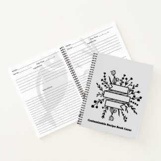 Livre de recettes personnalisé | Livre blanc perso