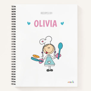 Livre de recettes pour enfants personnalisées