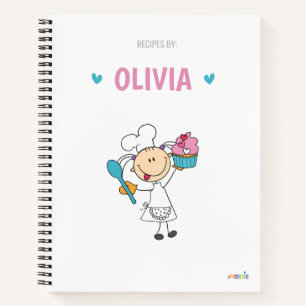 Livre de recettes pour enfants personnalisées