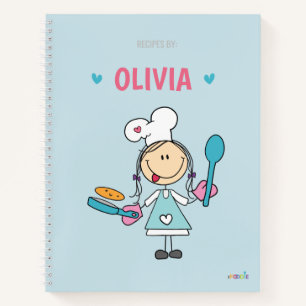 Livre de recettes pour enfants personnalisées