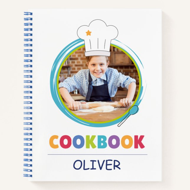Livre de recettes pour enfants personnalisés (Votr (Devant)